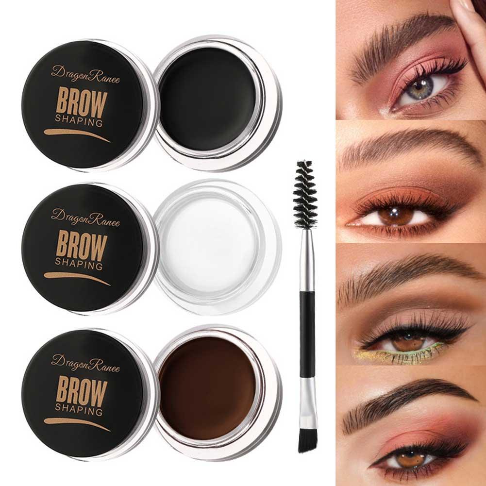 Blush Brush Kabuki - Pegamento para estilismo de cejas, pomada,
