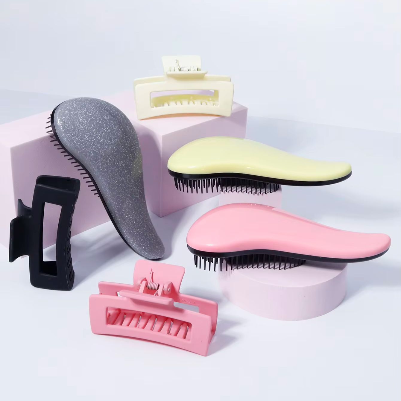 Hair Scalp Massager - Juego de 2 herramientas para peinar