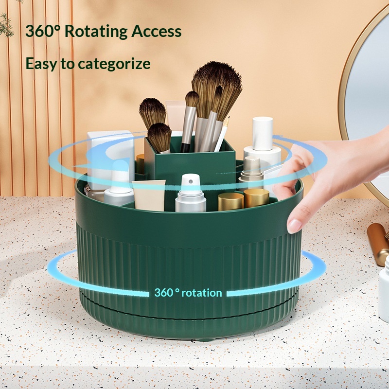 Beauty Makeup Lipstick - 360 ° Organizador Giratorio de Maquillaje
