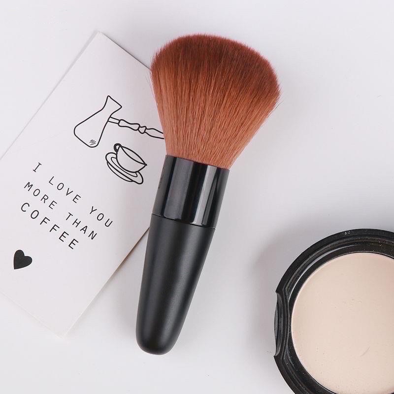 Blush Brush Kabuki - Cepillo para decoración de uñas, cepillo