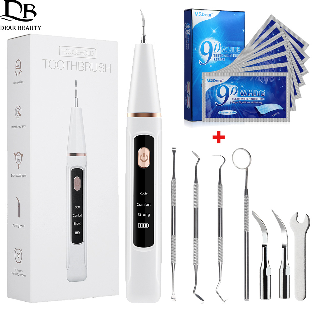 Teeth Whitening Strips - Removedor de cálculo Dental ultrasónico y