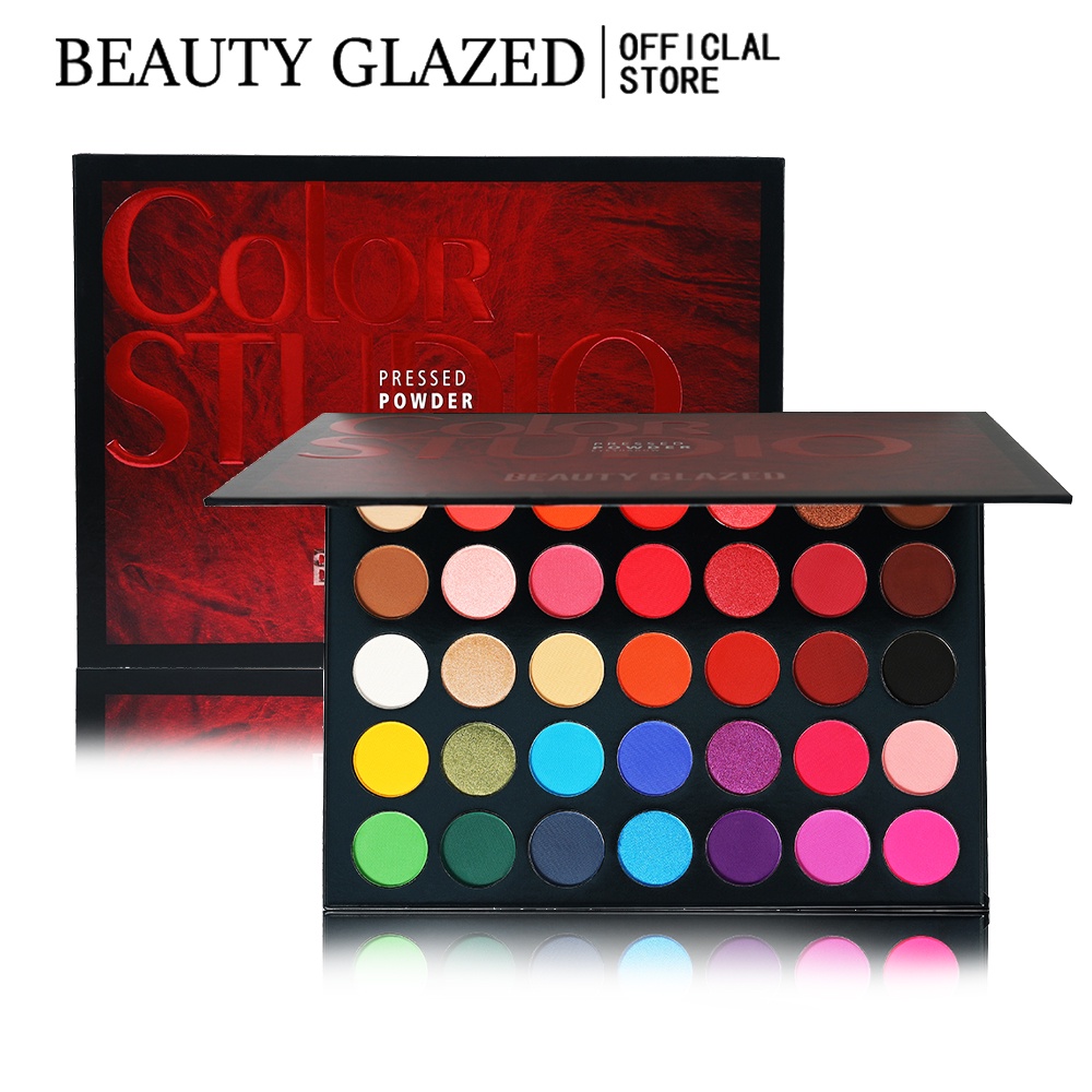 Beauty Makeup Eyeshadow Palette - BEAUTY GLAZED Paleta de sombras de