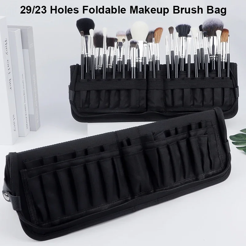 Blush Brush Kabuki - Bolsa plegable para brochas de maquillaje