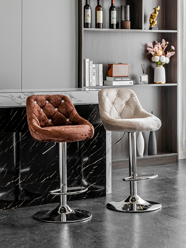 Beauty Makeup Bar - Silla de bar de estilo europeo,
