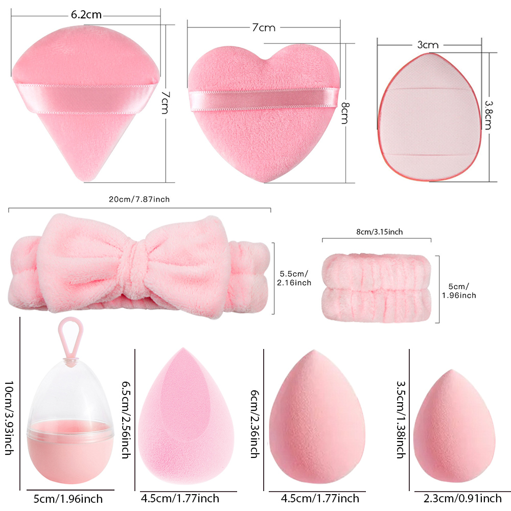 Juego de licuadora de esponja  - Beauty Makeup Egg reseña y precio