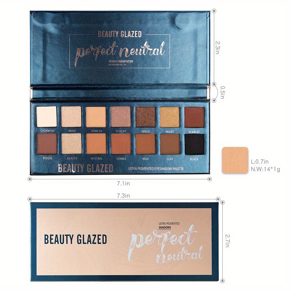 Paleta de sombra de ojos BEAUT - Beauty Makeup Eyeshadow Palette reseña y precio