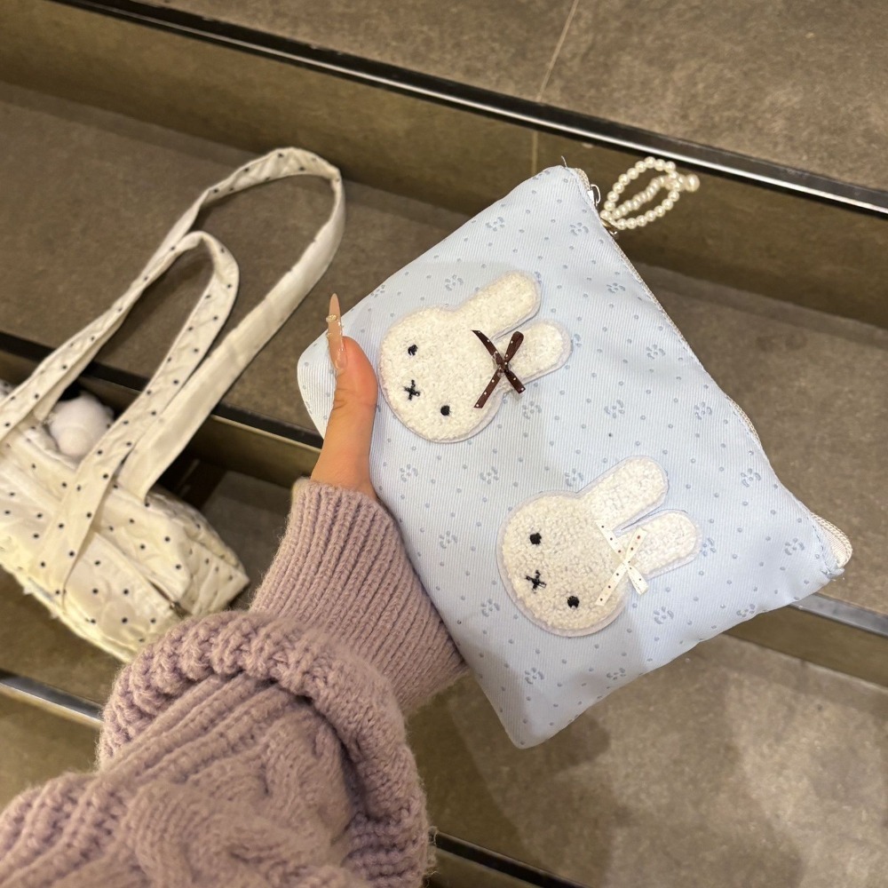 Bolsa de maquillaje Miffy Kawa - Beauty Makeup Lipstick reseña y precio