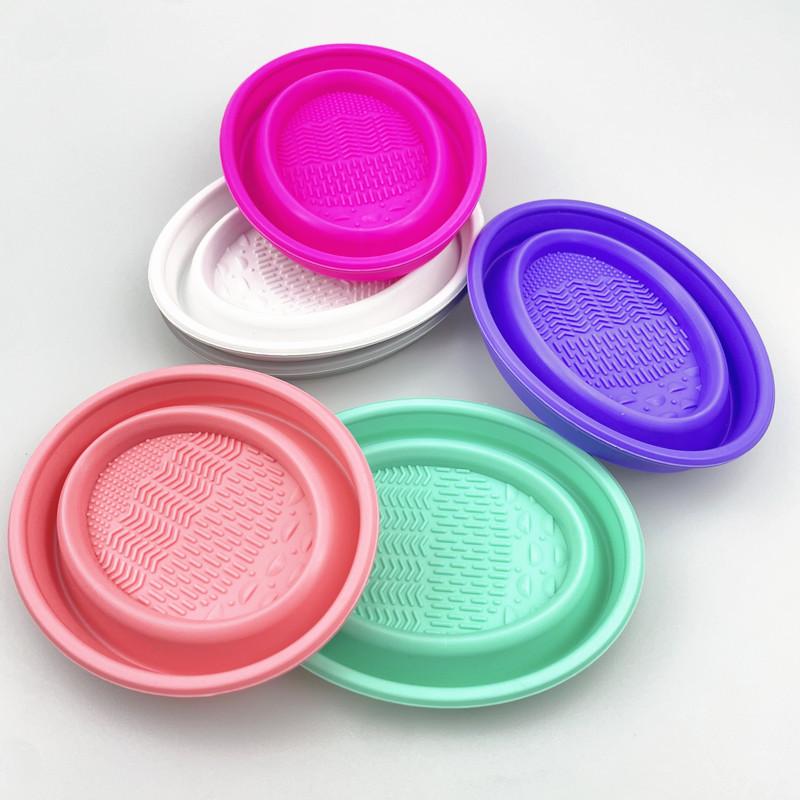 Limpiador de brochas de maquil - Blush Brush Kabuki reseña y precio
