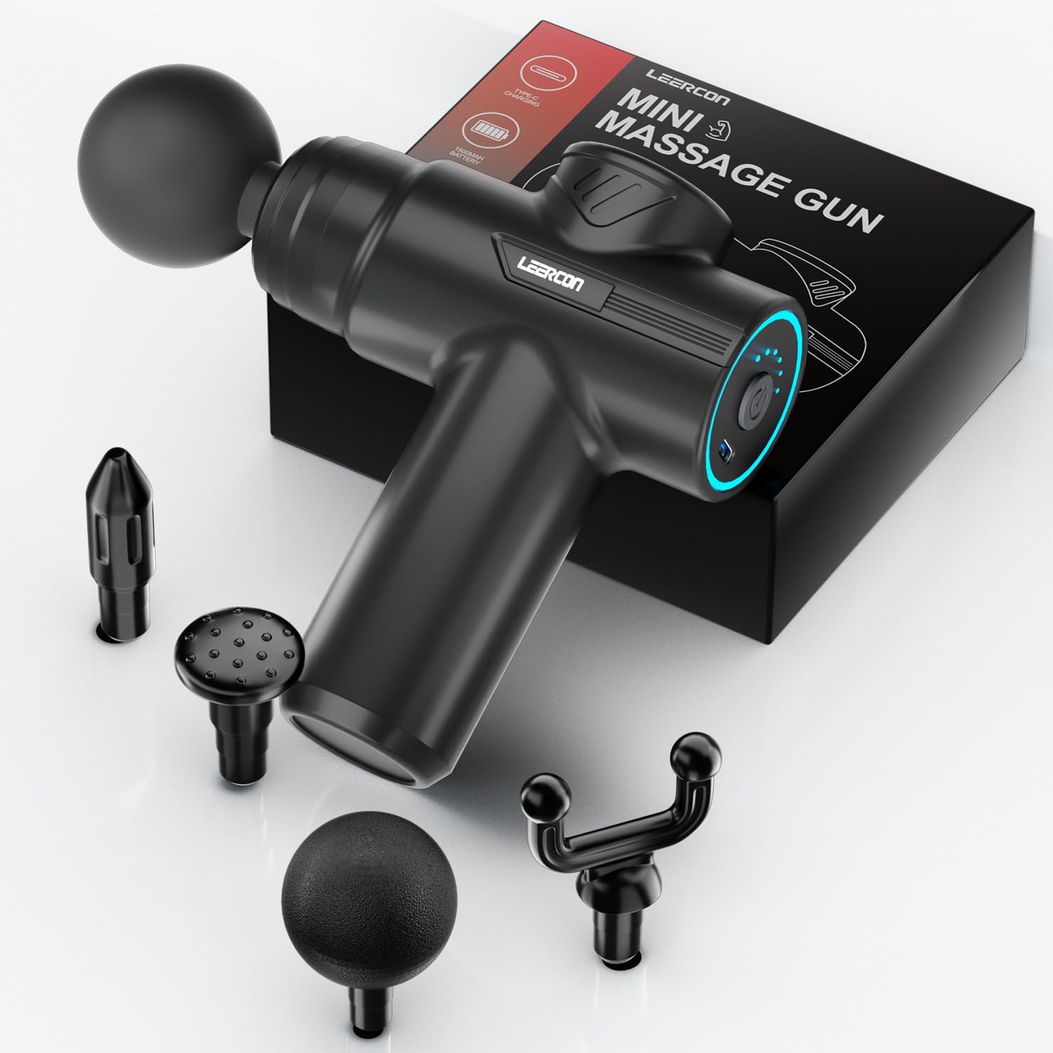 Mini Pistola de Masaje LEERCON - Hair Scalp Massager reseña y precio