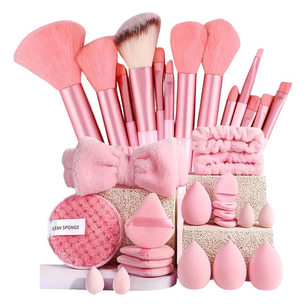 Set de 33 Brochas y Esponjas d - Beauty Makeup Egg reseña y precio