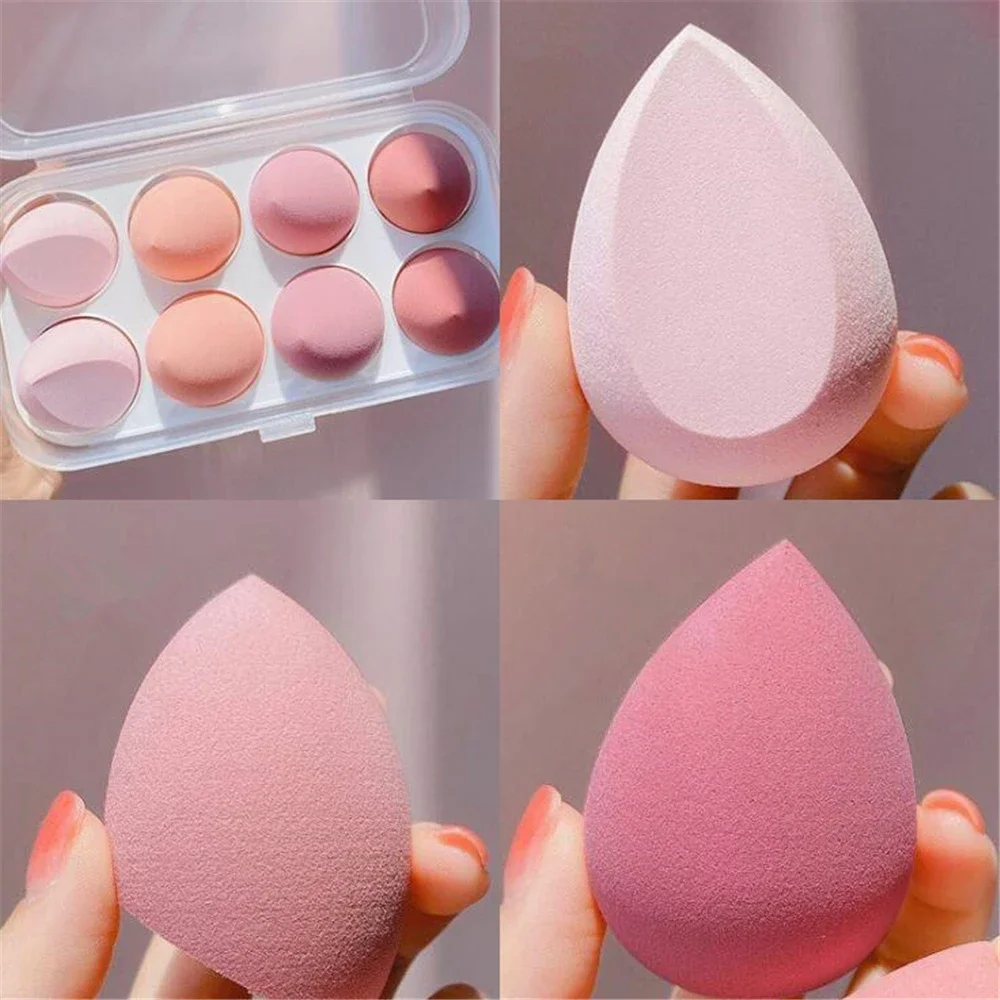 4/8 piezas Esponja de Maquilla - Beauty Makeup Egg reseña y precio
