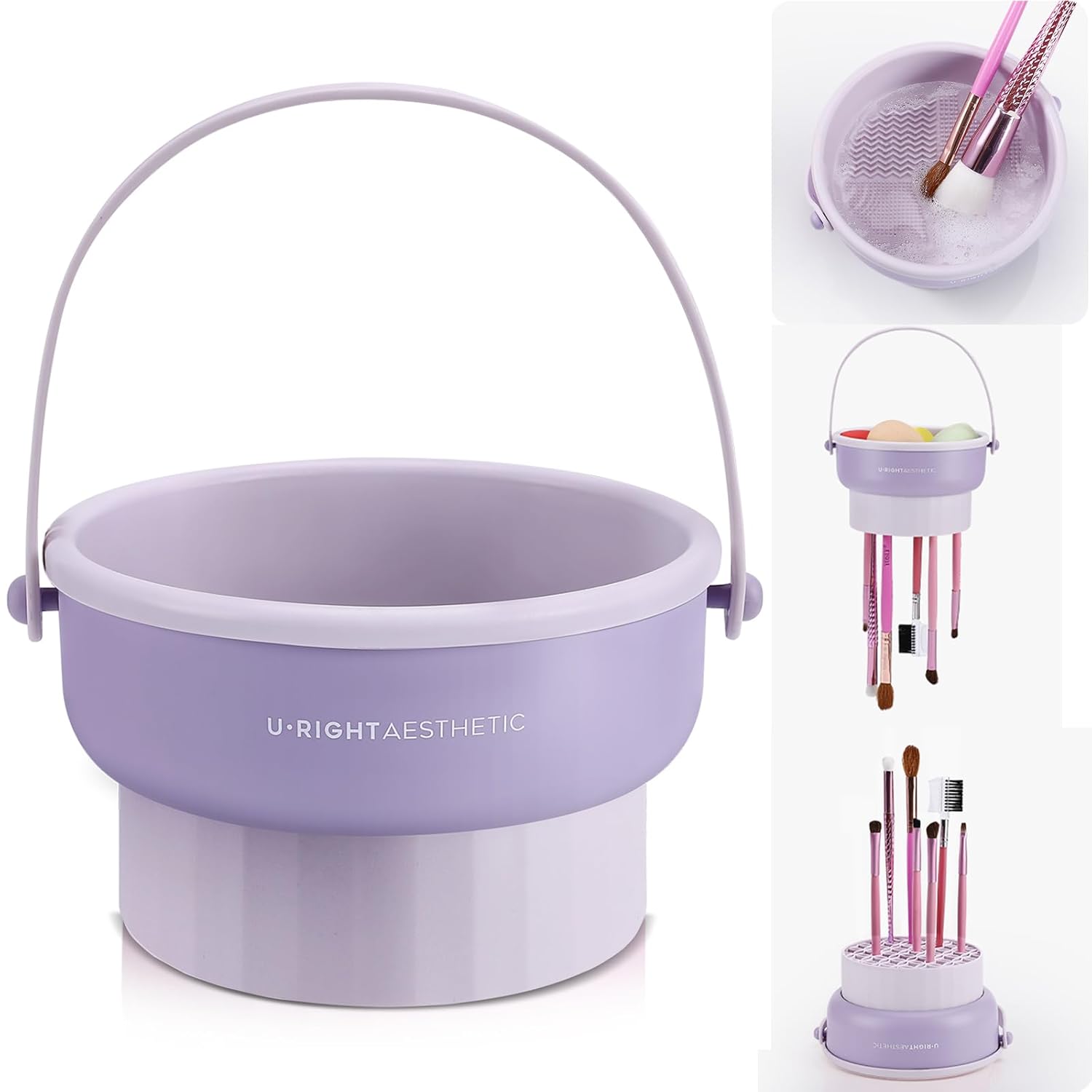 Tazón de limpieza para brochas - Beauty Makeup Egg reseña y precio