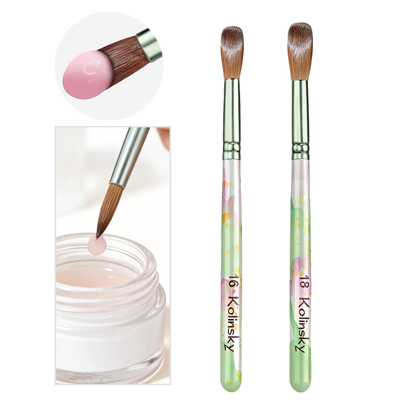 Pincel de Uñas Acrílicas Kolin - Blush Brush Kabuki reseña y precio