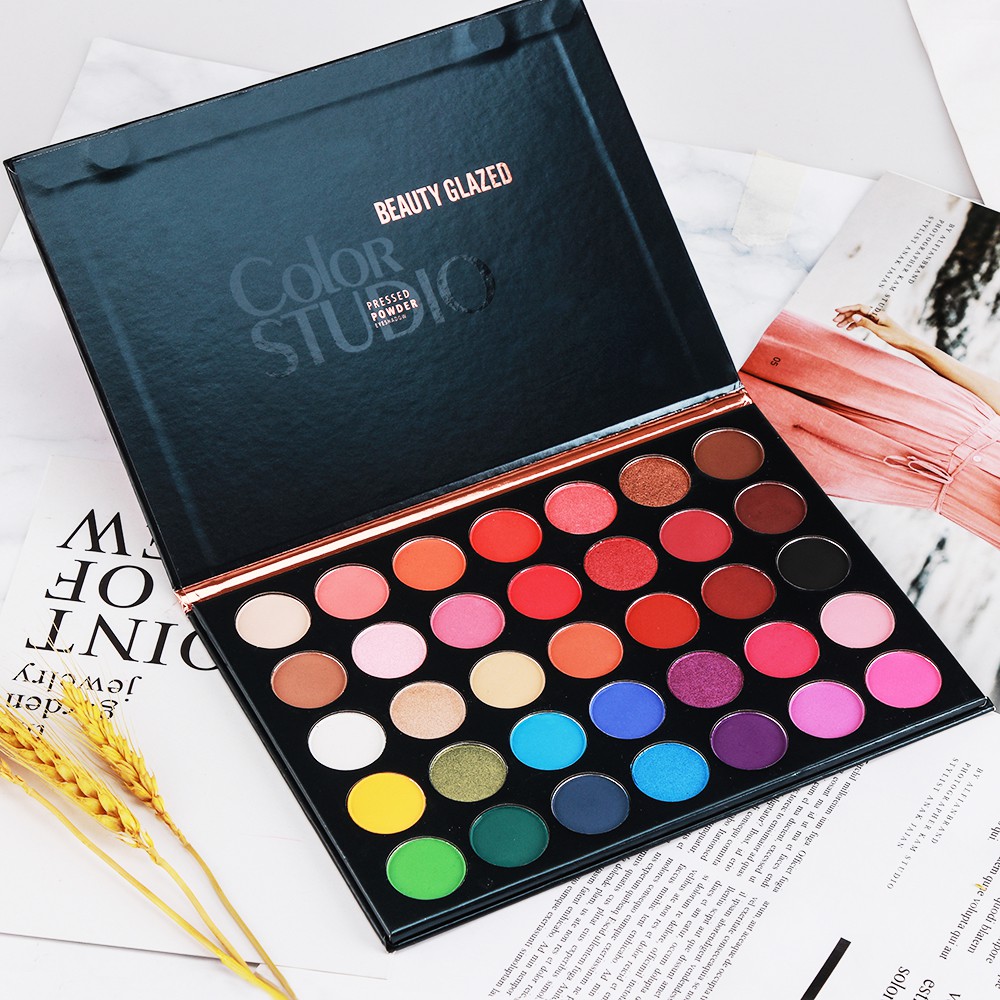 BEAUTY GLAZED Paleta de sombra - Beauty Makeup Eyeshadow Palette reseña y precio