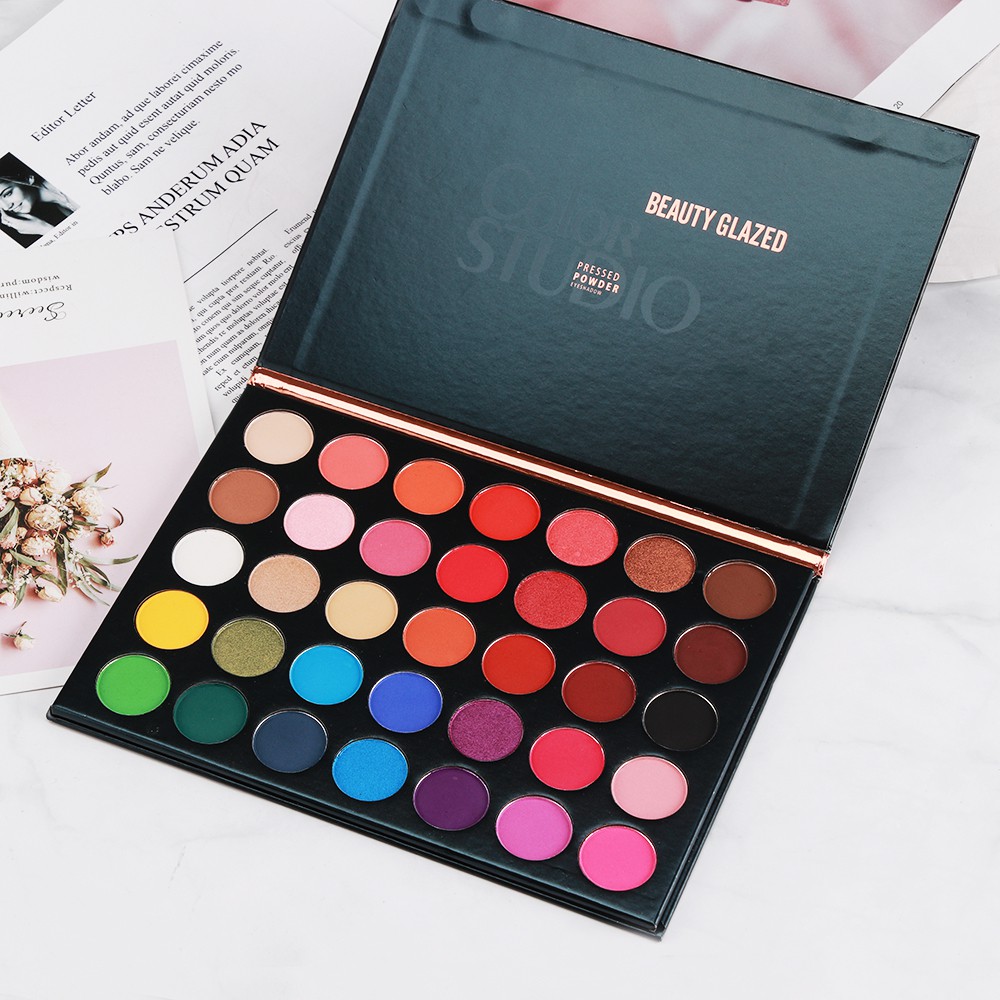 BEAUTY GLAZED Paleta de sombra - Beauty Makeup Eyeshadow Palette reseña y precio