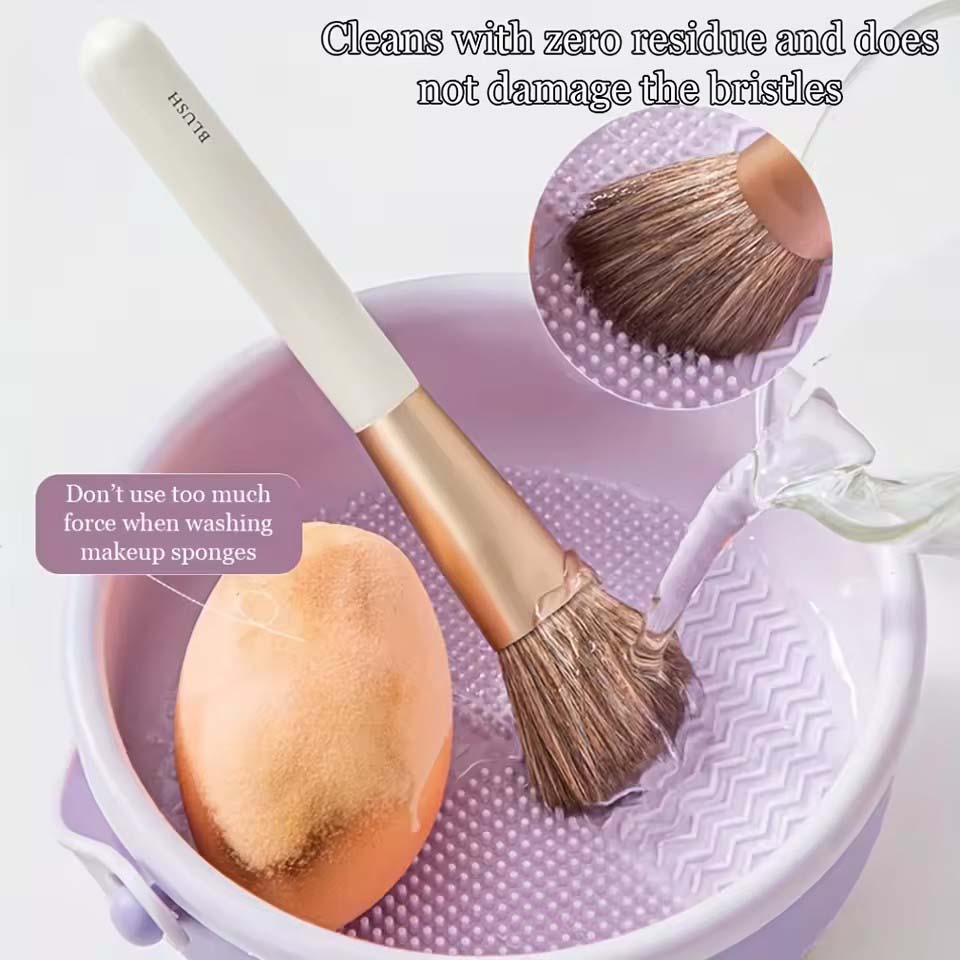 Tazón de limpieza para brochas - Beauty Makeup Egg reseña y precio