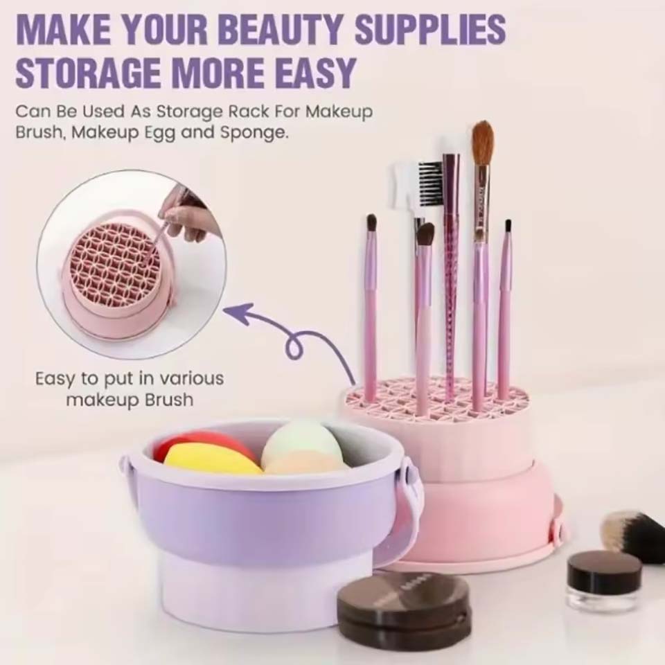 Tazón de limpieza para brochas - Beauty Makeup Egg reseña y precio