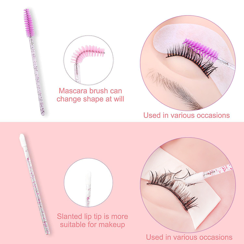 Juego de cepillos para extensi - Beauty Makeup Lipstick reseña y precio