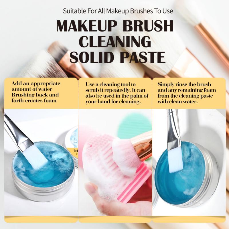 Jabón limpiador de brochas de  - Beauty Makeup Bar reseña y precio