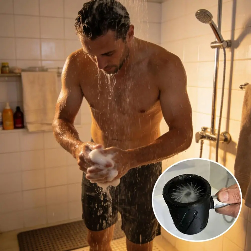 Boquilla de Ducha para Hombre, - Hair Scalp Massager reseña y precio