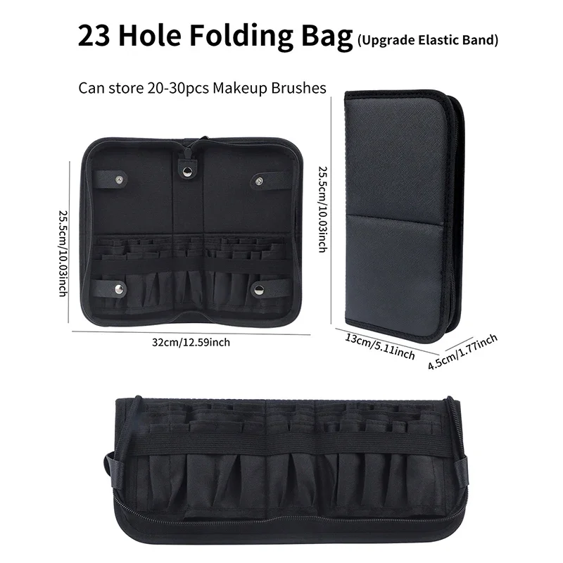 Bolsa plegable para brochas de - Blush Brush Kabuki reseña y precio