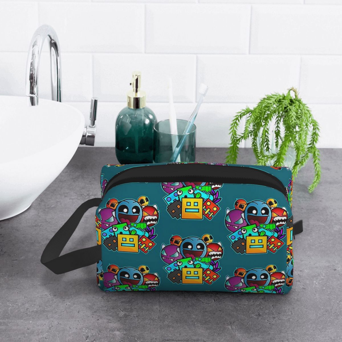 Bolsa de maquillaje Geometry D - Makeup Beauty Makeup Game reseña y precio